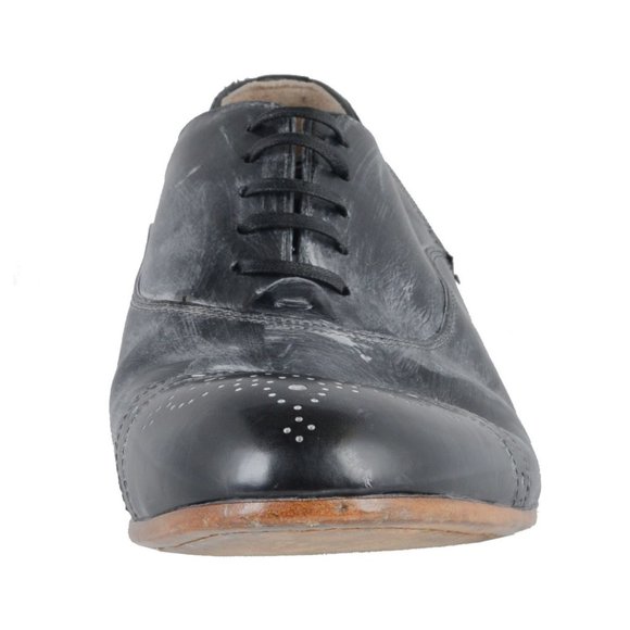 Dolce & Gabbana Leather Distressed Look Oxfords main image 7